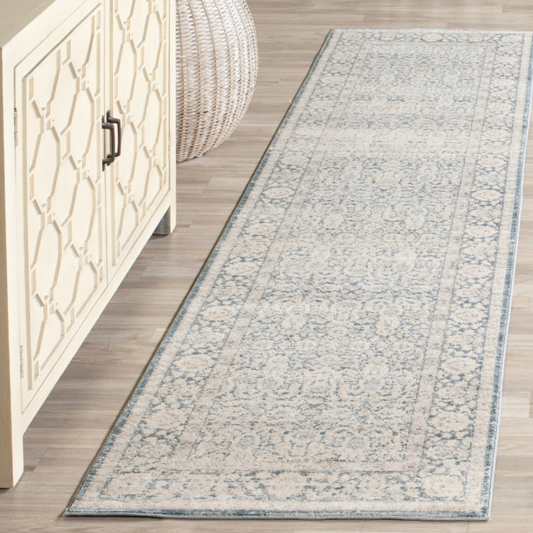 Williston Macey Hooked Blue/Grey Rug & Reviews Wayfair.co.uk